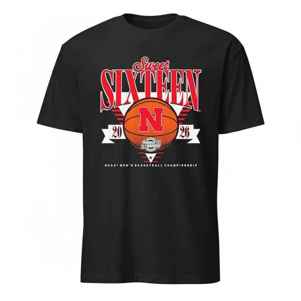 Nebraska Cornhuskers MBB 2026 Sweet Sixteen Shirt