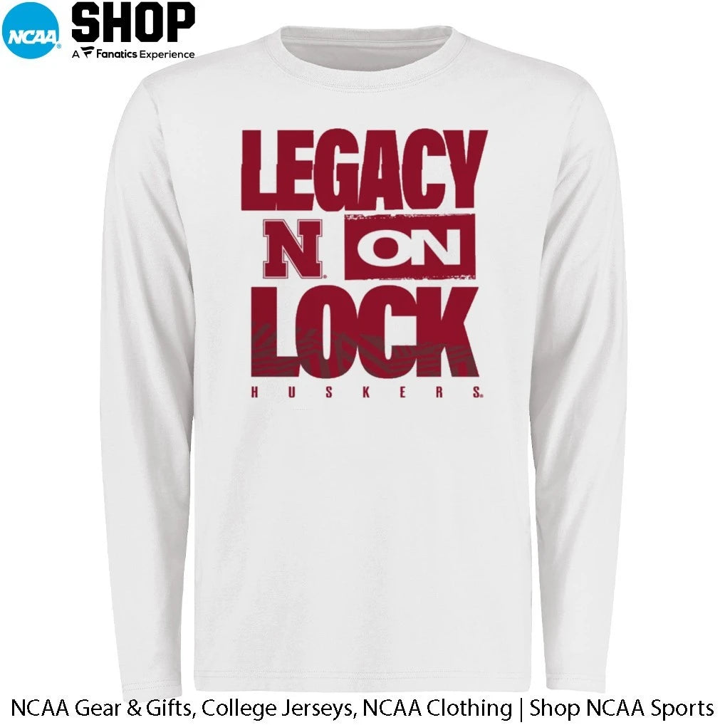 Nebraska Huskers 2026 Legacy On Lock On-Court March Madness T-Shirt