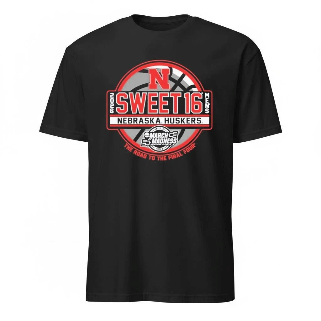 Nebraska Huskers Men’s Basketball 2026 Sweet 16 Shirt