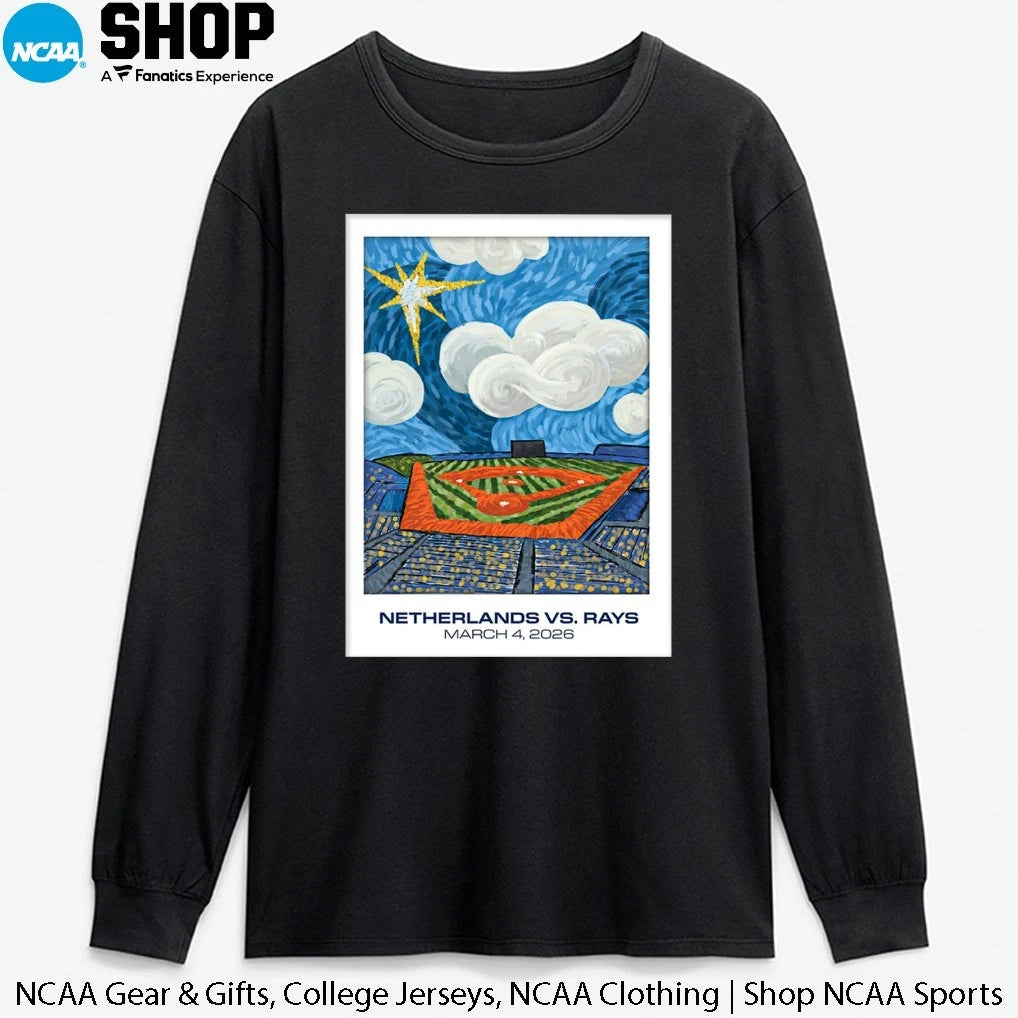 Netherlands vs Tampa Bay Rays March 4 2026 International Exhibit T-Shirt