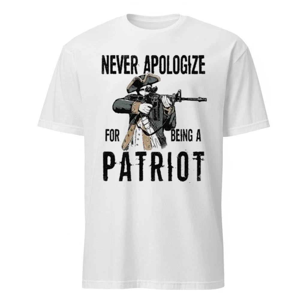 Never Apologize For Being A Patriot 2026 Shirt