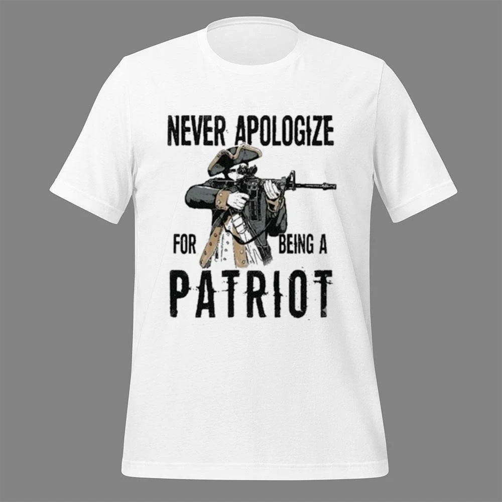 Never Apologize For Being A Patriot 2026 Shirt