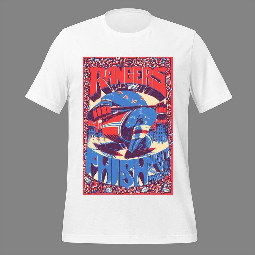 New York Rangers Vs Chicago Blackhawks March 27 2026 New York, NY Poster Shirt
