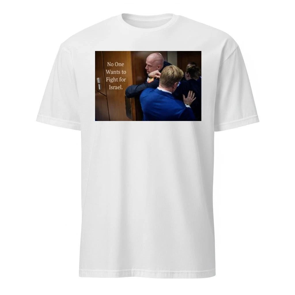 No One Want To Die For Israel Brian McGuinness Former US Marine Protests Shirt