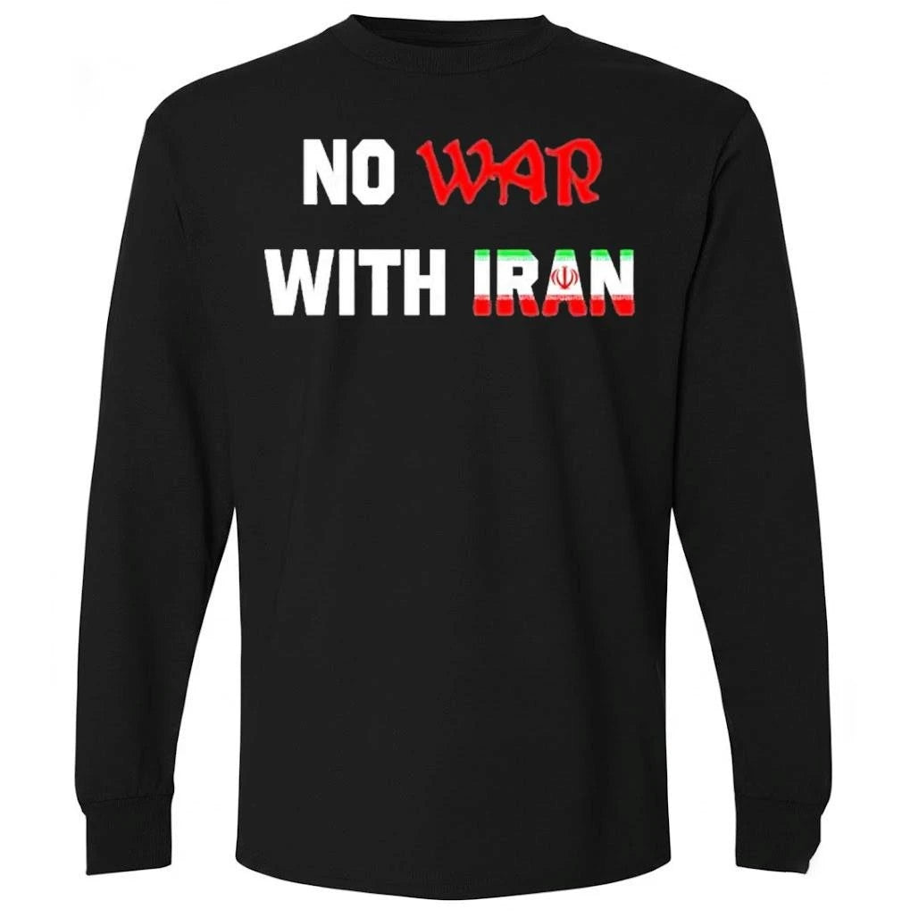 No War With Iran 2026 Shirt