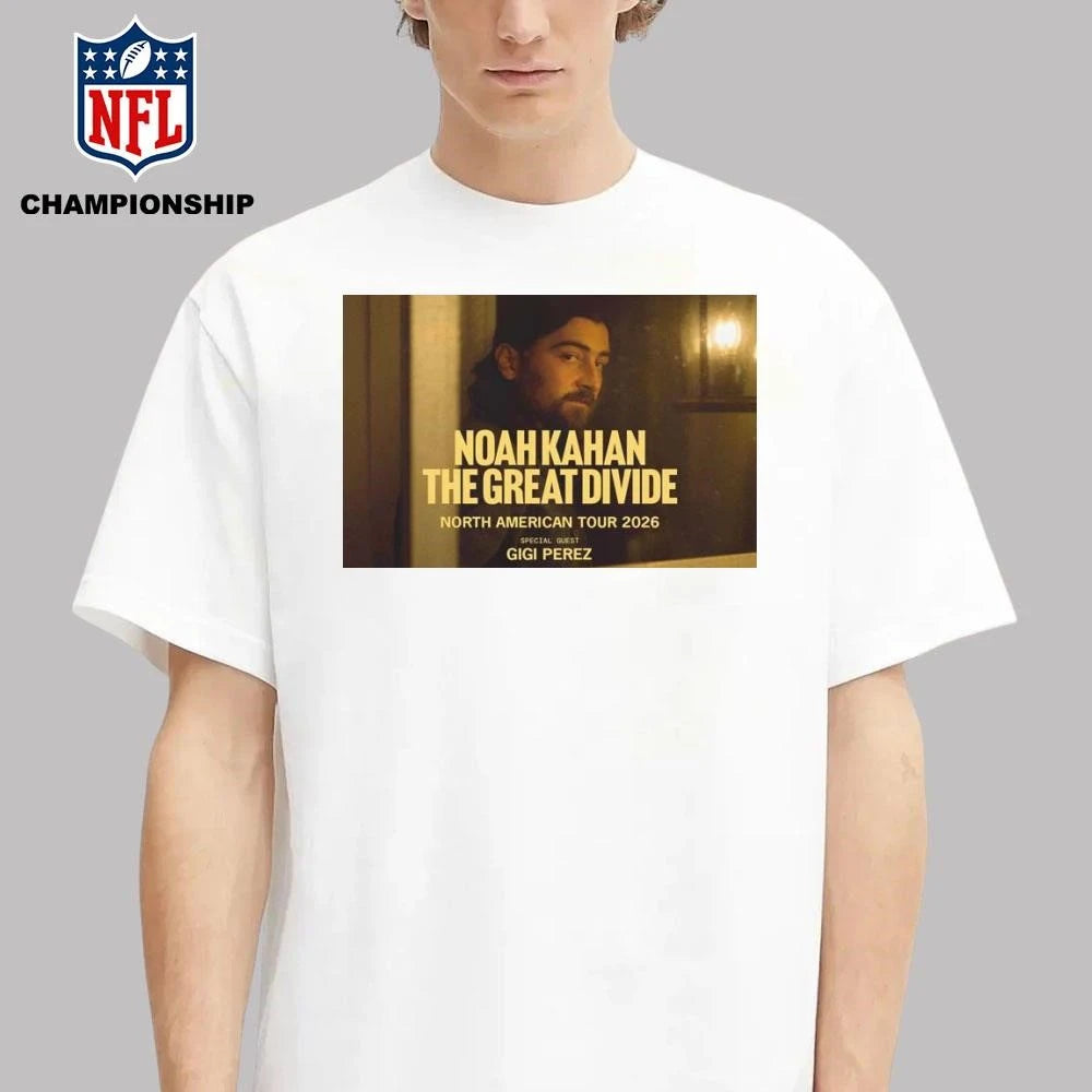 Noah Kahan 2026 Tour The Great Didivde North American Shirt