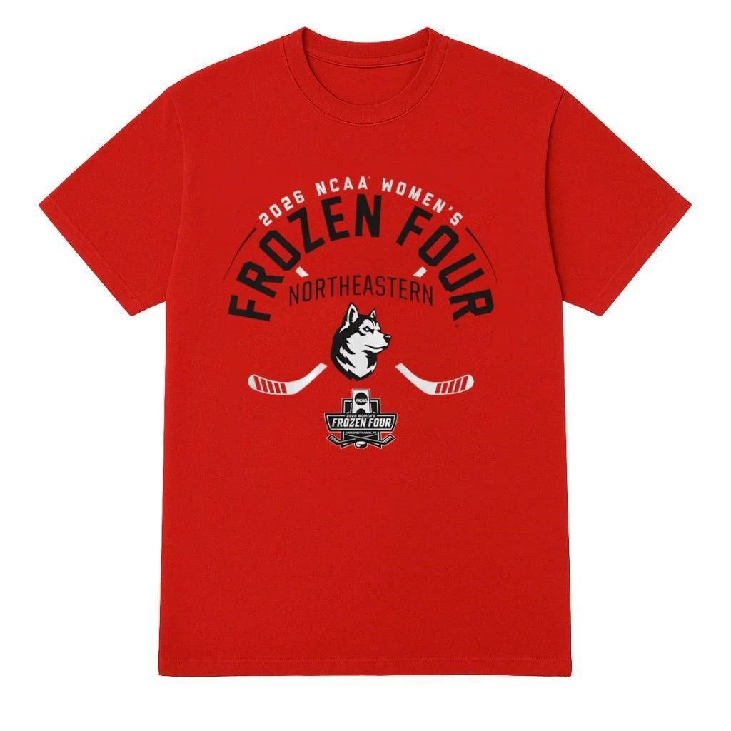 Northeastern Women’s Hockey 2026 Frozen Four Shirt