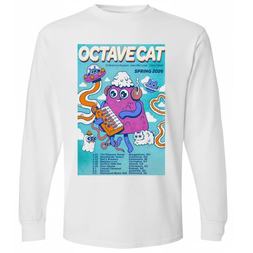 Octave Cat Tour 2026 Spring Poster Shirt