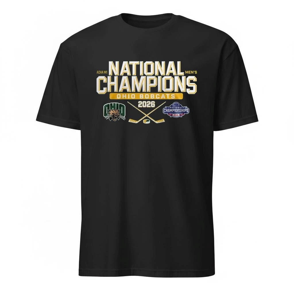 Ohio Bobcats Hockey 2026 ACHA M1 National Men’s Hockey Champions Shirt