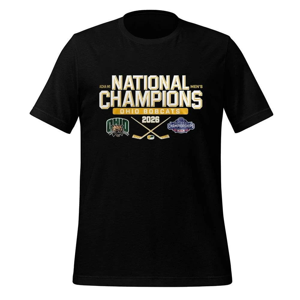 Ohio Bobcats Hockey 2026 ACHA M1 National Men’s Hockey Champions Shirt