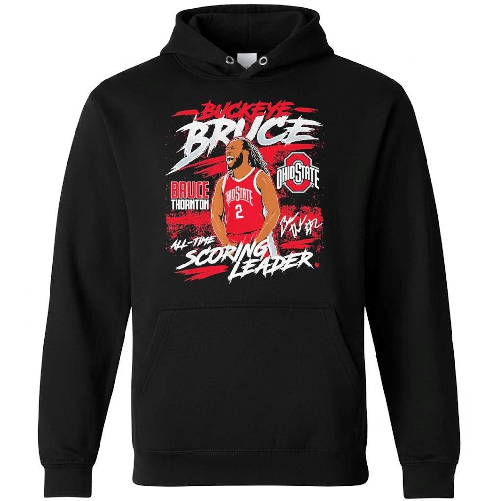 Ohio State Basketball Bruce Thornton All-Time Leading Scorer Leader Shirt
