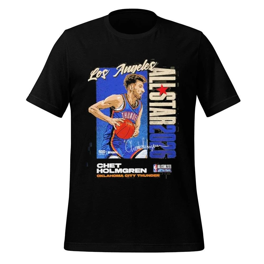 OKC Thunder 500 Level Holmgren 2026 All-Star Graphic Shirt