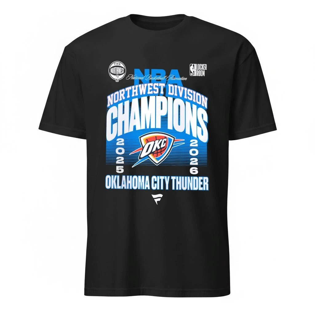 Oklahoma City Thunder 2026 Northwest Division Champions Shirt
