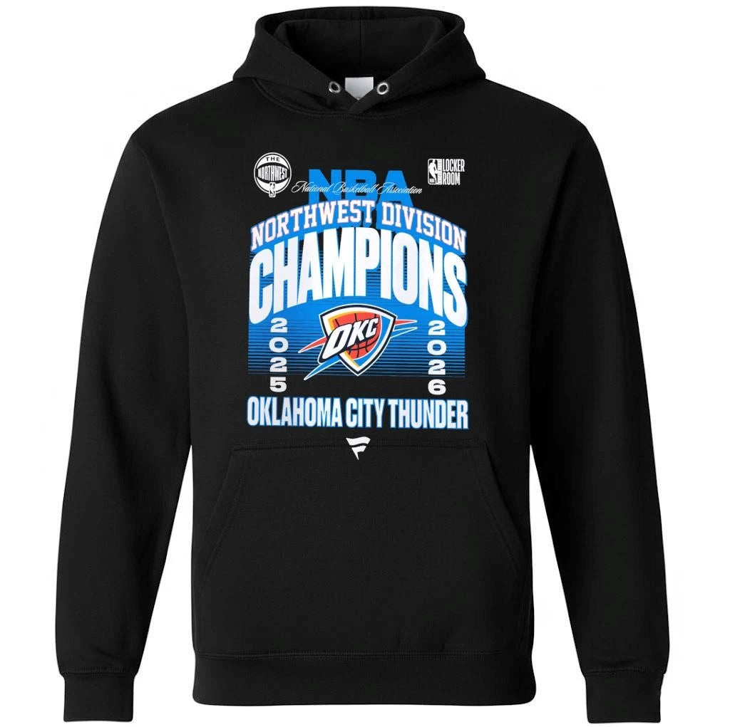 Oklahoma City Thunder 2026 Northwest Division Champions Shirt