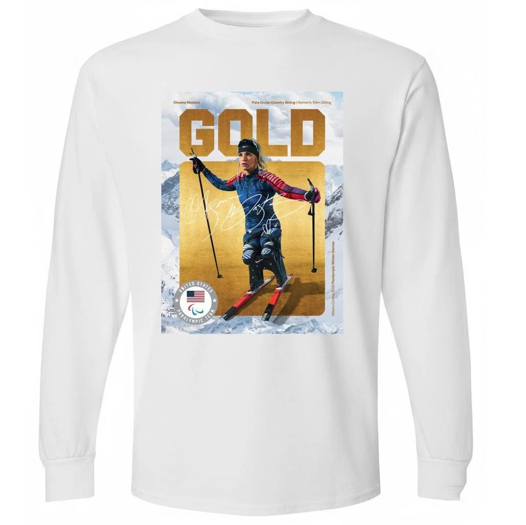 Oksana Masters Wins Her Third Gold Medal Of The Winter Paralympics 2026  Shirt