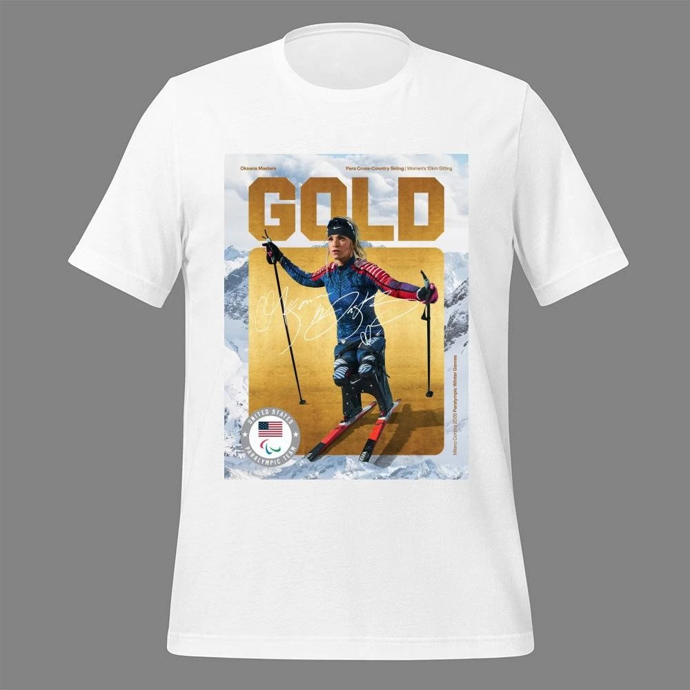 Oksana Masters Wins Her Third Gold Medal Of The Winter Paralympics 2026  Shirt