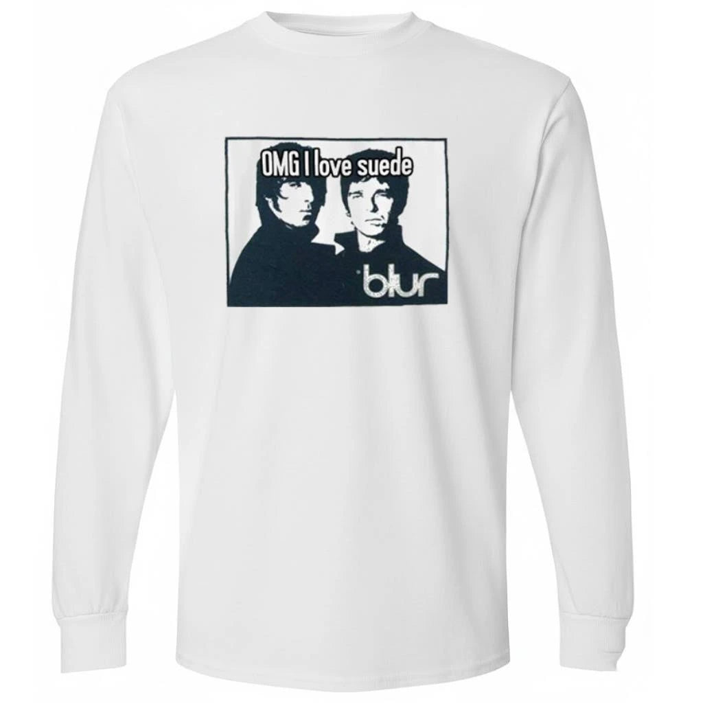 OMG I Love Suede Blur Shirt