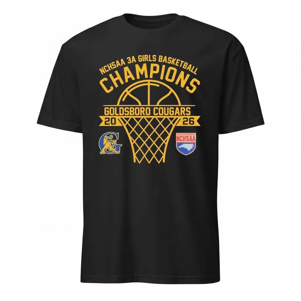 ougars NCHSAA 3A Girls Champions 2026 Shirt