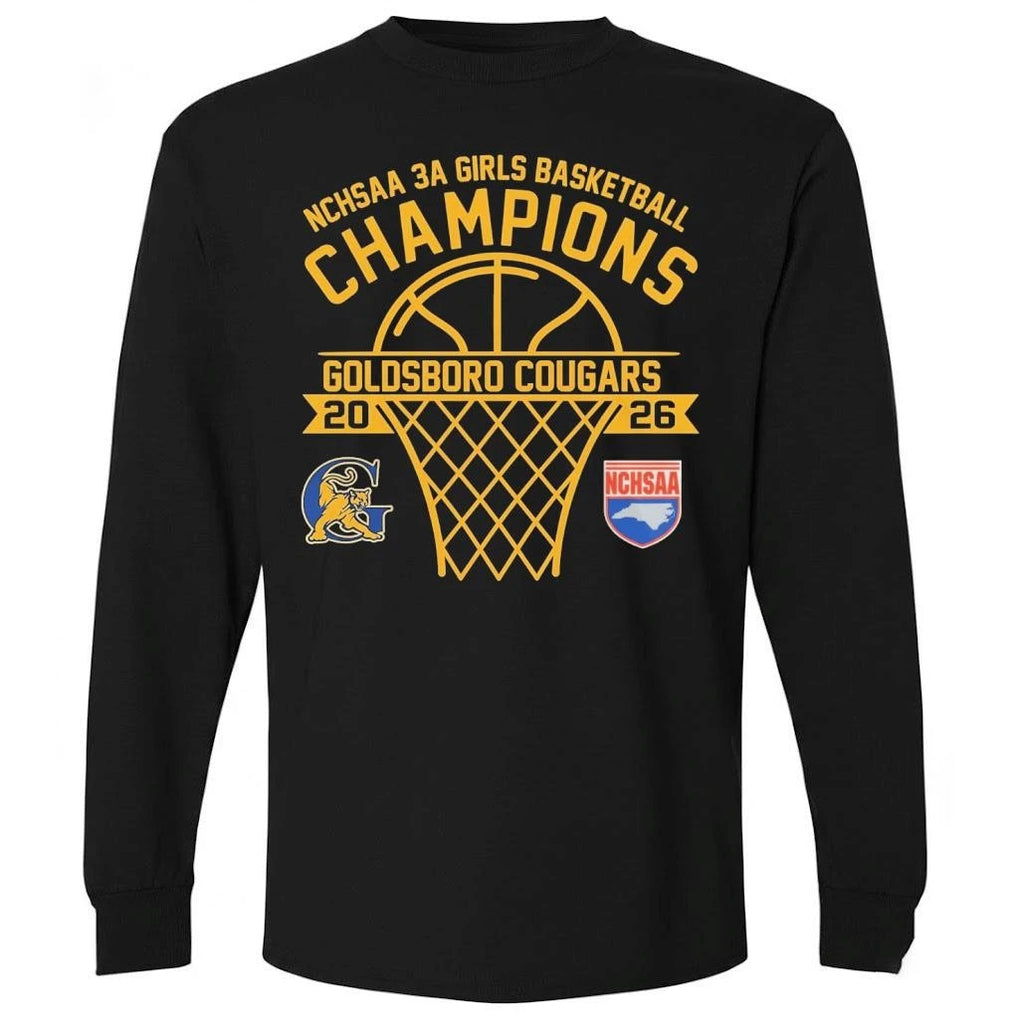 ougars NCHSAA 3A Girls Champions 2026 Shirt