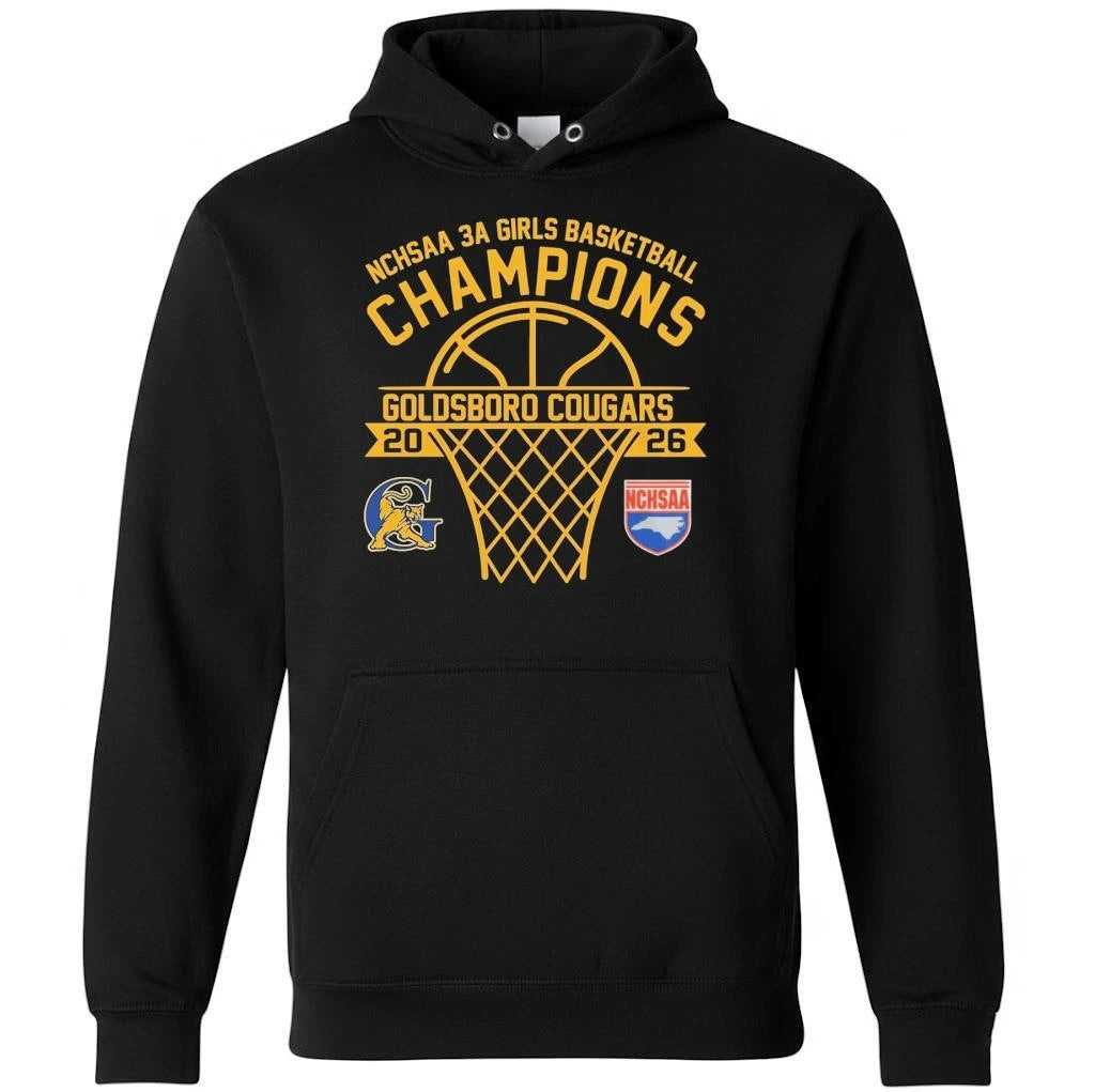 ougars NCHSAA 3A Girls Champions 2026 Shirt