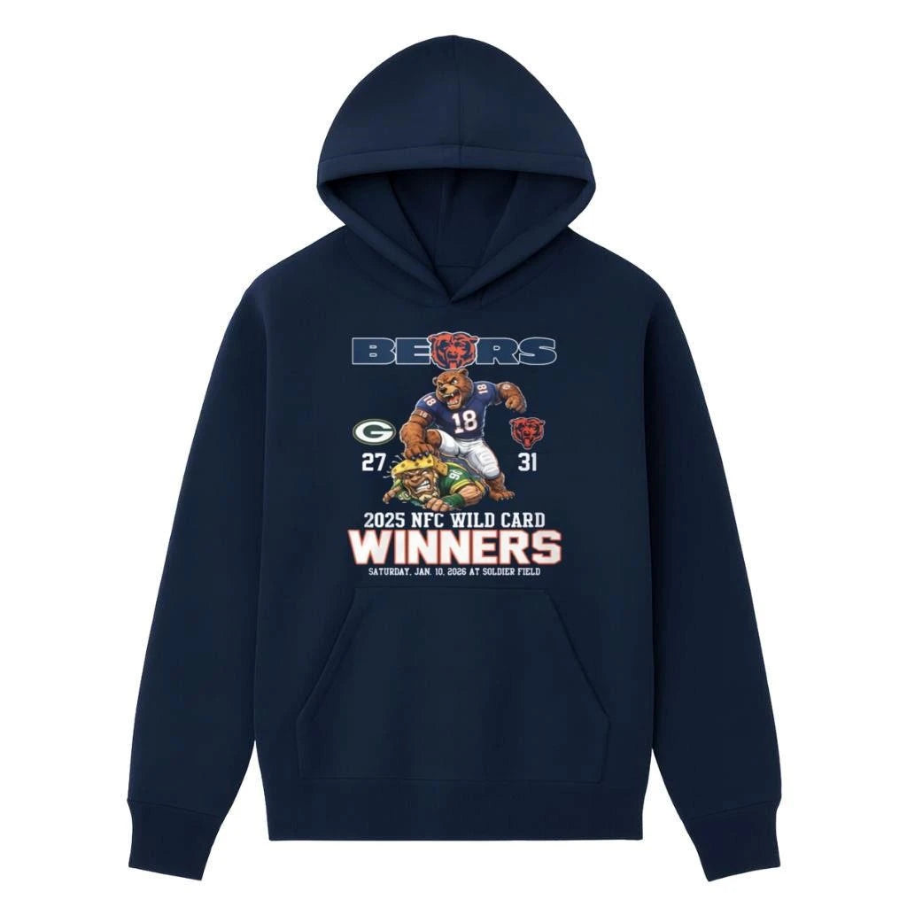 Packers 27-31 Bears 2025 NFC Wild Card Winners Shirt