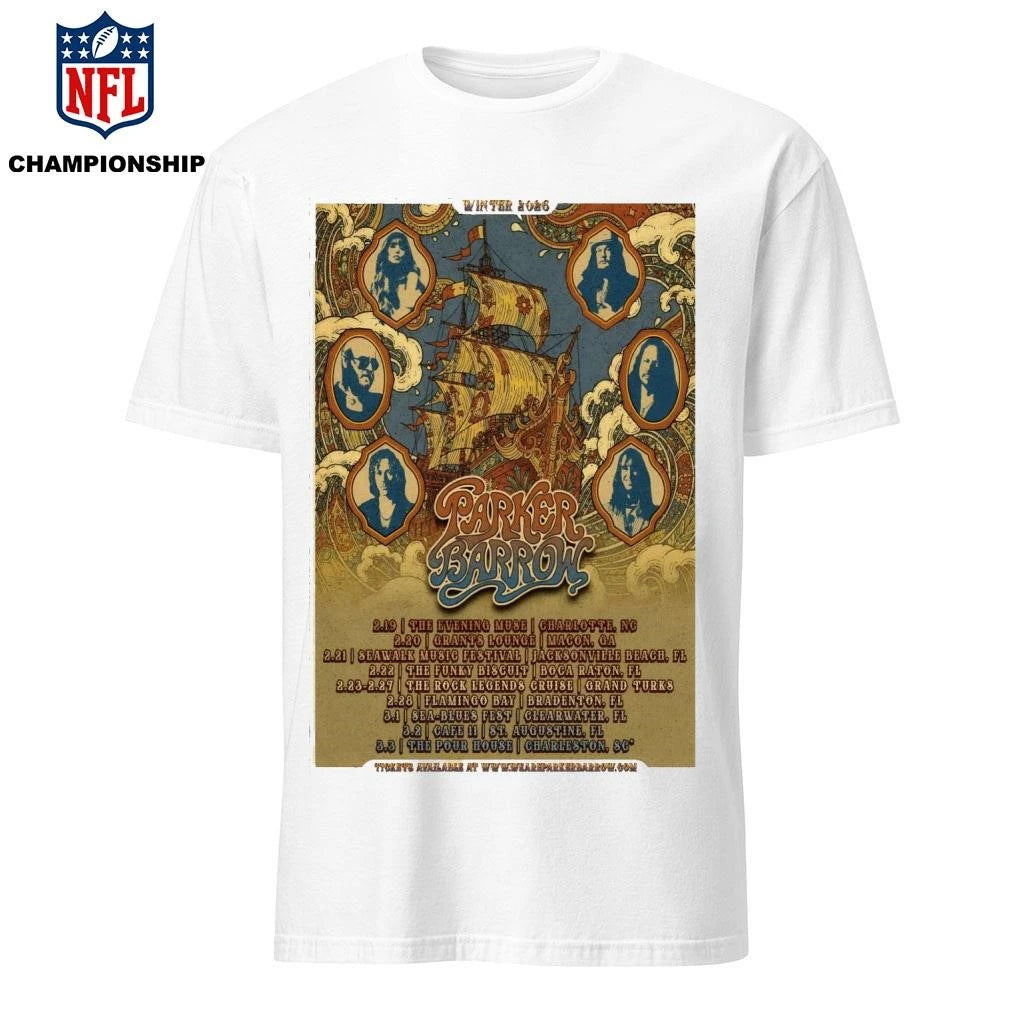 Parker &amp; Barrow Winter Tour 26 Legacy Poster Shirt