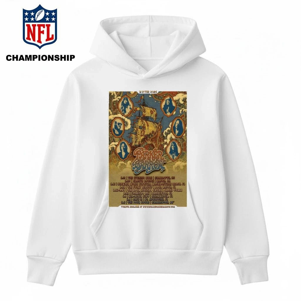 Parker &amp; Barrow Winter Tour 26 Legacy Poster Shirt
