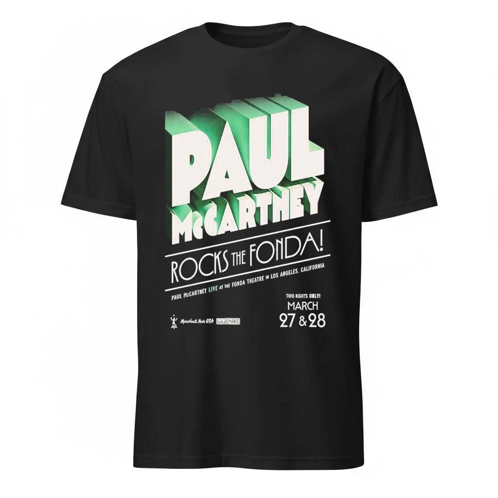 Paul McCartney Tour In Los Angeles CA Mar 27-28 2026 Poster Shirt