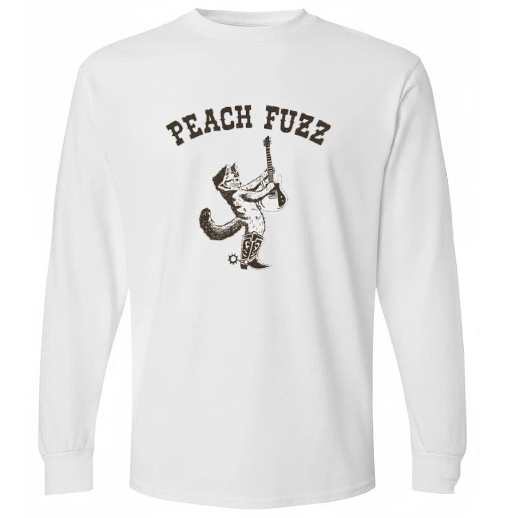 Peach Fuzz Cowboy Cat Shirt