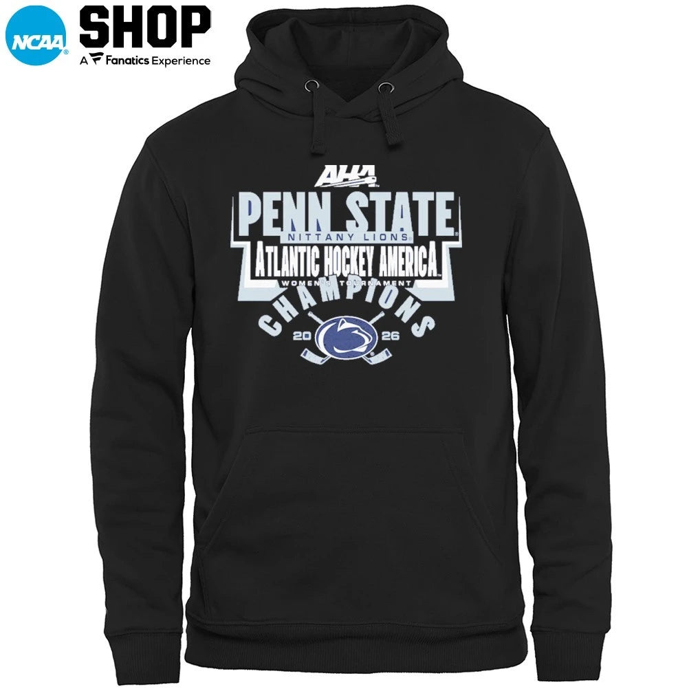 Penn State Nittany Lions 2026 AHA Women’s Hockey Champions T-Shirt