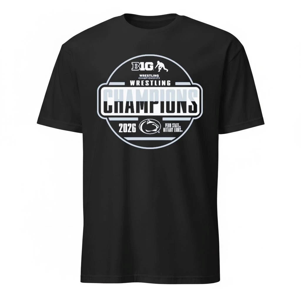 Penn State Nittany Lions 2026 Big Ten Men’s Wrestling Tournament Champions Shirt