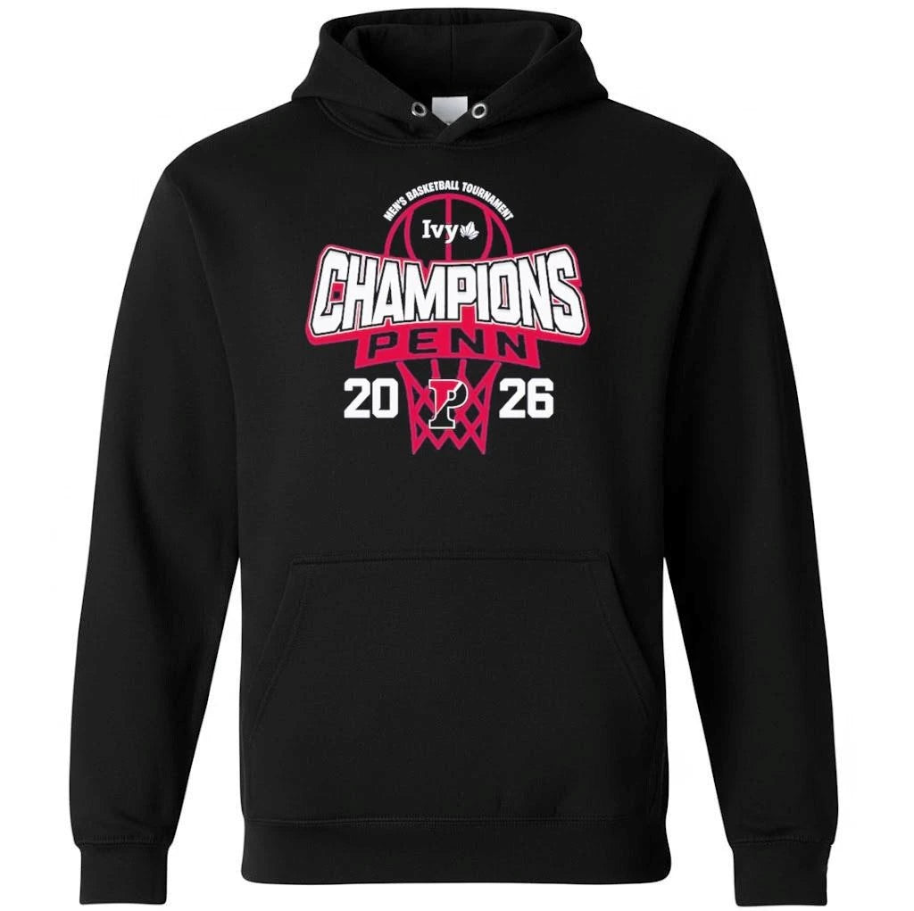 Pennsylvania Quakers 84 Unisex 2026 Ivy League Men’s Basketball Tournament Champions Shirt