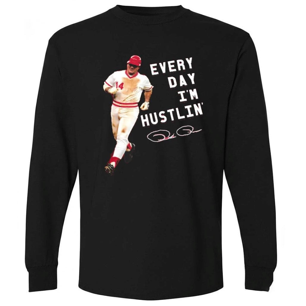 Pete Rose Every Day I’m Hustlin’ Shirt