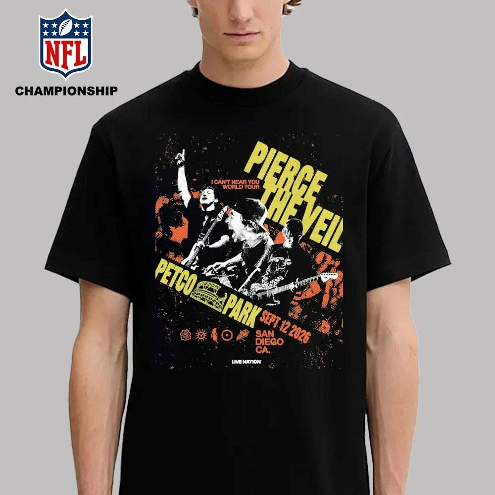 Pierce The Veil Sept 12 2026 Petco Park in San Diego, CA Poster Shirt