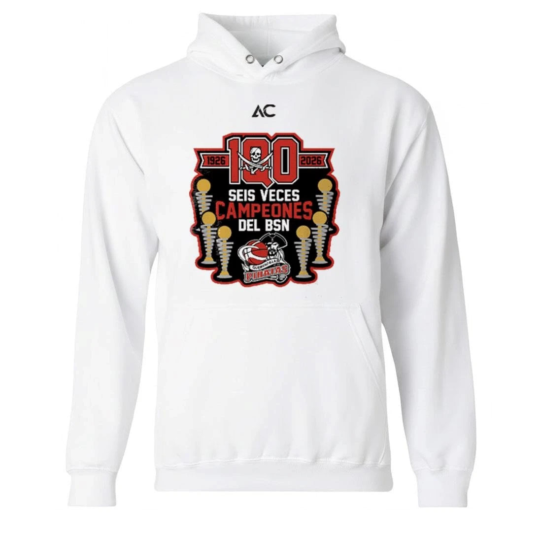 Piratas de Quebradillas BAN 1926-2026 100 Seis Veces Campeones Del Bsn Shirt