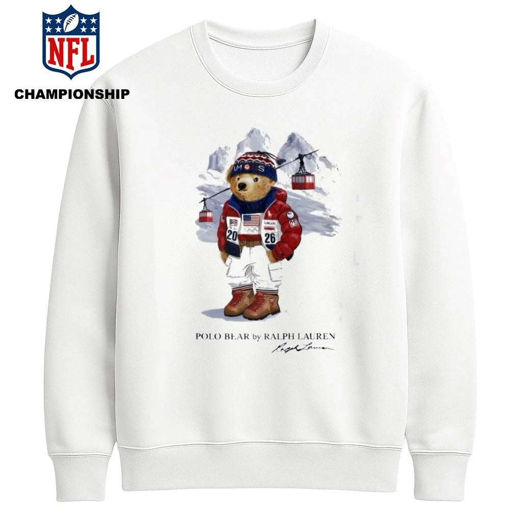 Polo Bear Ralph Lauren 2026 Winter Olympics Shirt