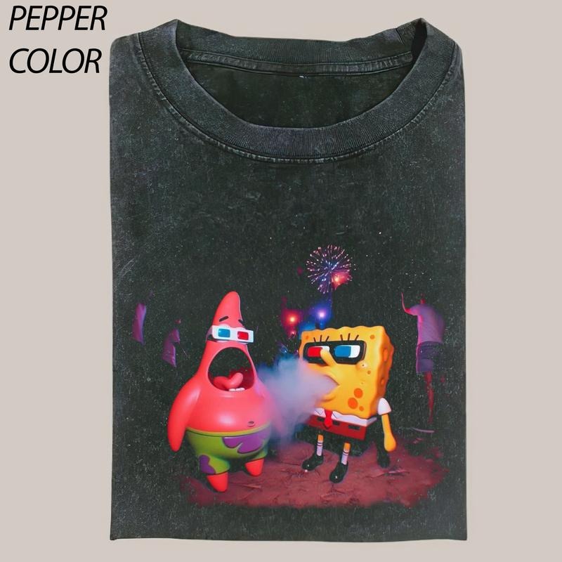 pongeBob SquarePants Party T-shirt, Sponch bob lols T-shirt, Drip Cartoon Graphic Tee, Funny T-shirt, Unisex Movie Shirt...