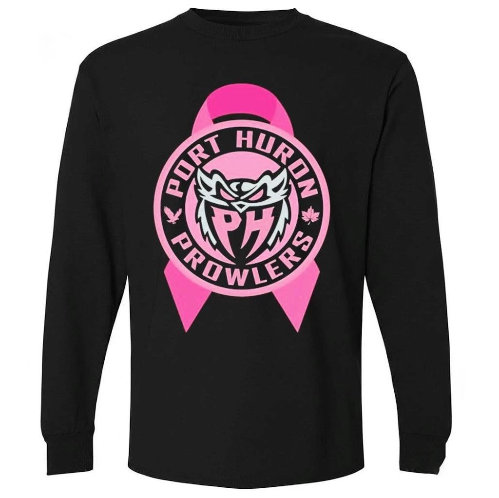 Port Huron Prowlers 2026 Pink The Rink Night Celebrating Shirt
