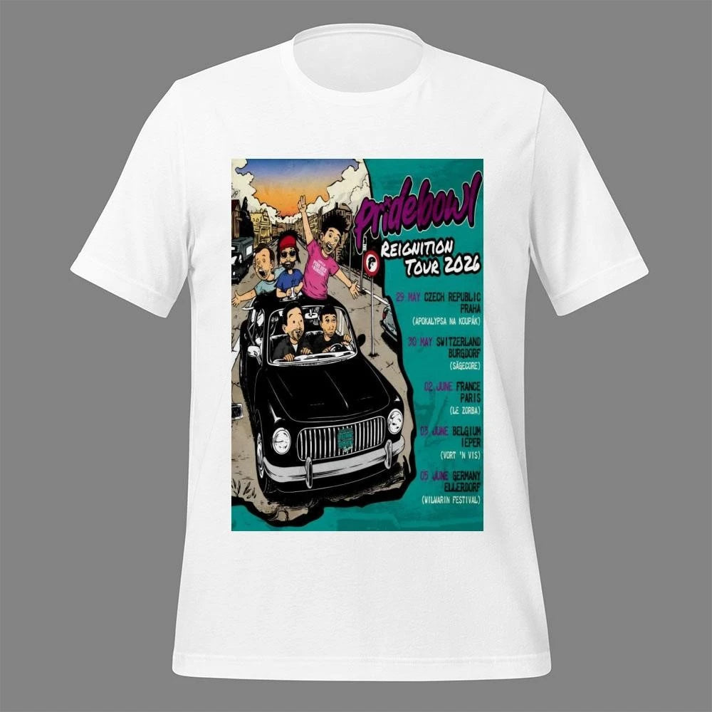 Pridebowl Reightion 2026 EU Tour Poster Shirt