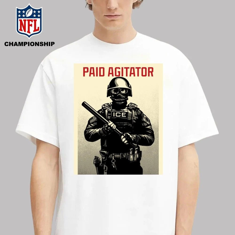 Projection Mirror Paid Agitator ICE Shirt