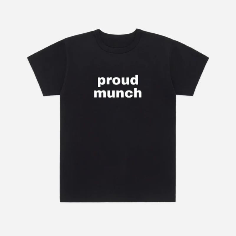 proud muncher short sleeve cotton t-shirt Soft Top Streetwear t shirt crewneck round Hoodie, Sweatshirt | HypeDripTees.com