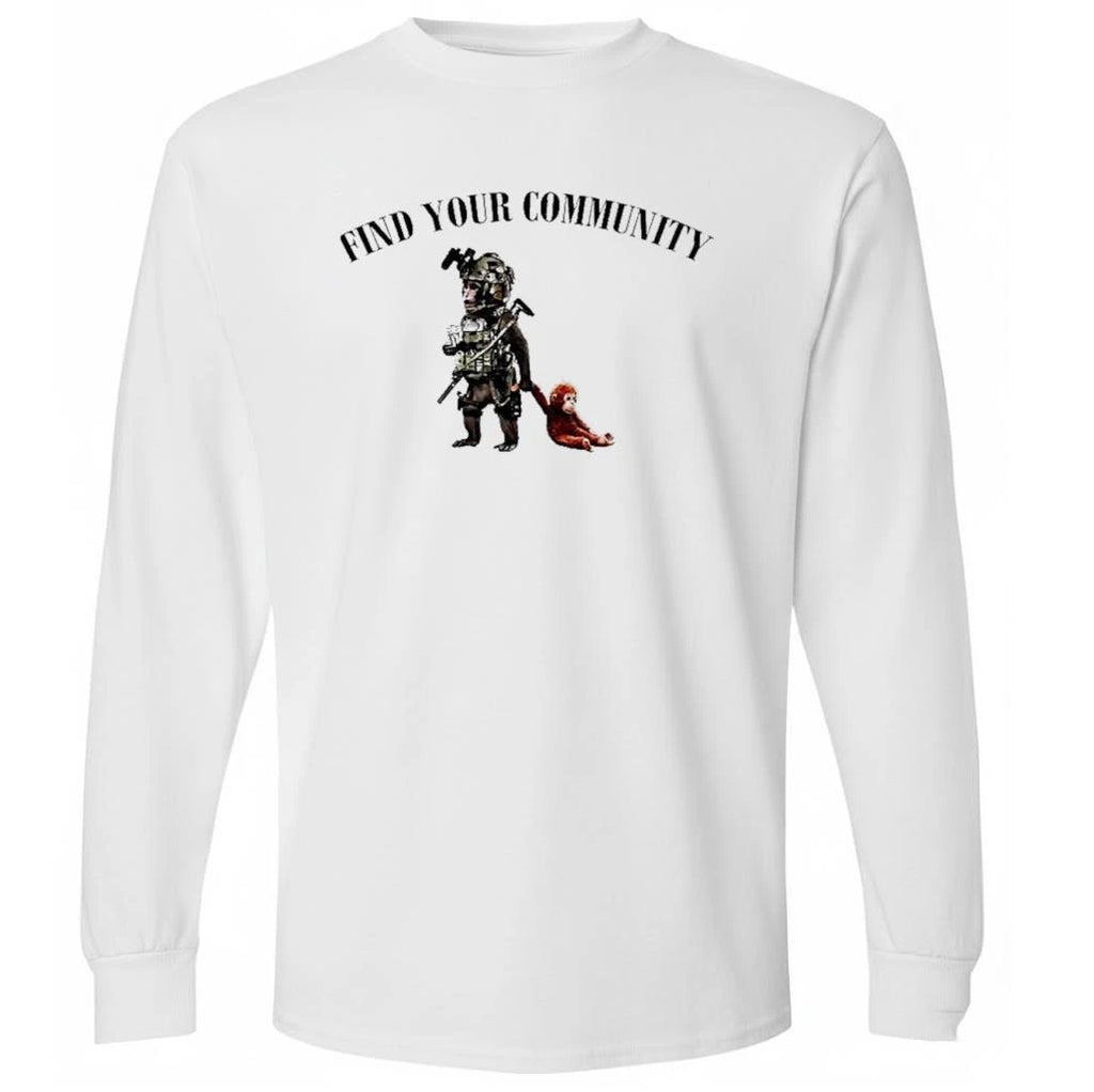 Punch The Monkey Find Your Community Shirt