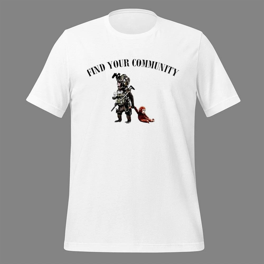 Punch The Monkey Find Your Community Shirt