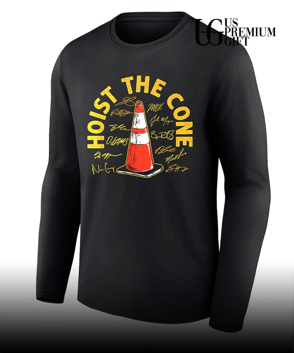 Hoist the Cone Pittsburgh Pirates baseball signature shirt