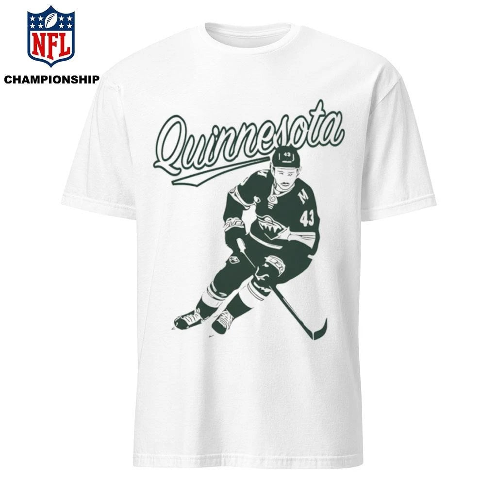 Quinn Hughes Quinnesota Minnesota Hockey Nhl State Of Hockey Shirt