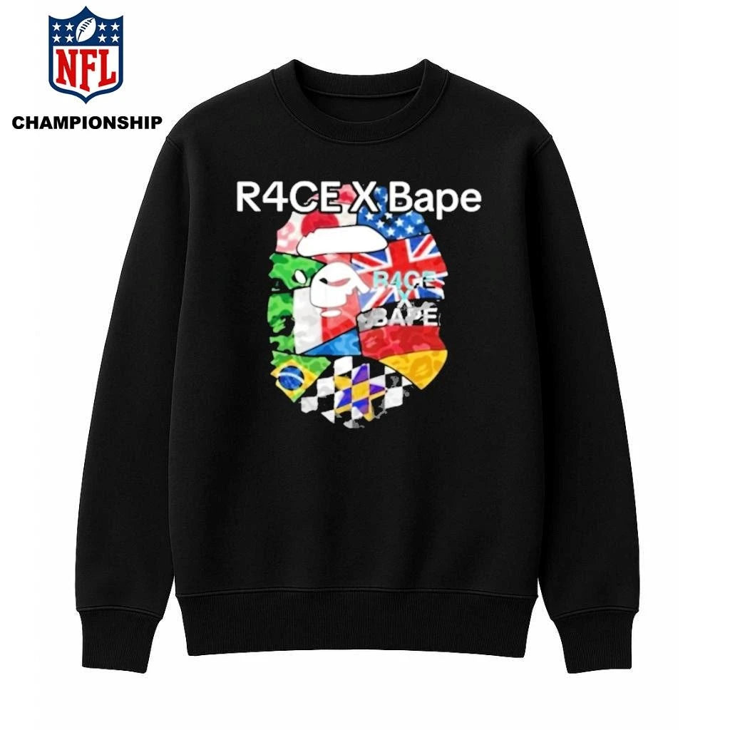 R4ce X Bape Racing Graphic 2026 Shirt