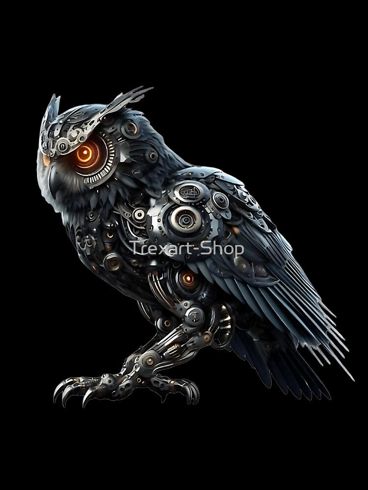 Mechanical Owl by Trexart-Shop