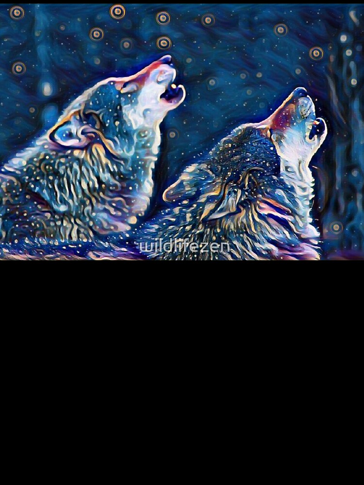 Wolf Howl - Galaxy- Dreamscape by wildlifezen