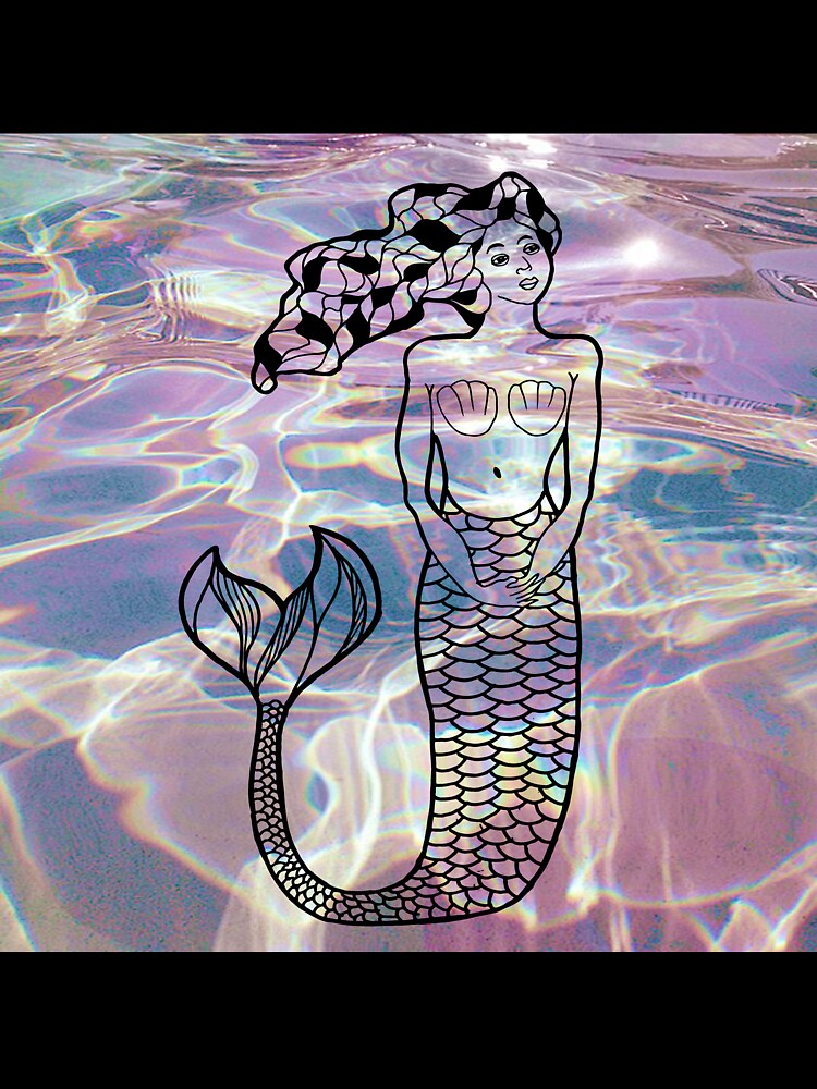 aesthetic mermaid art by ilustra-ink