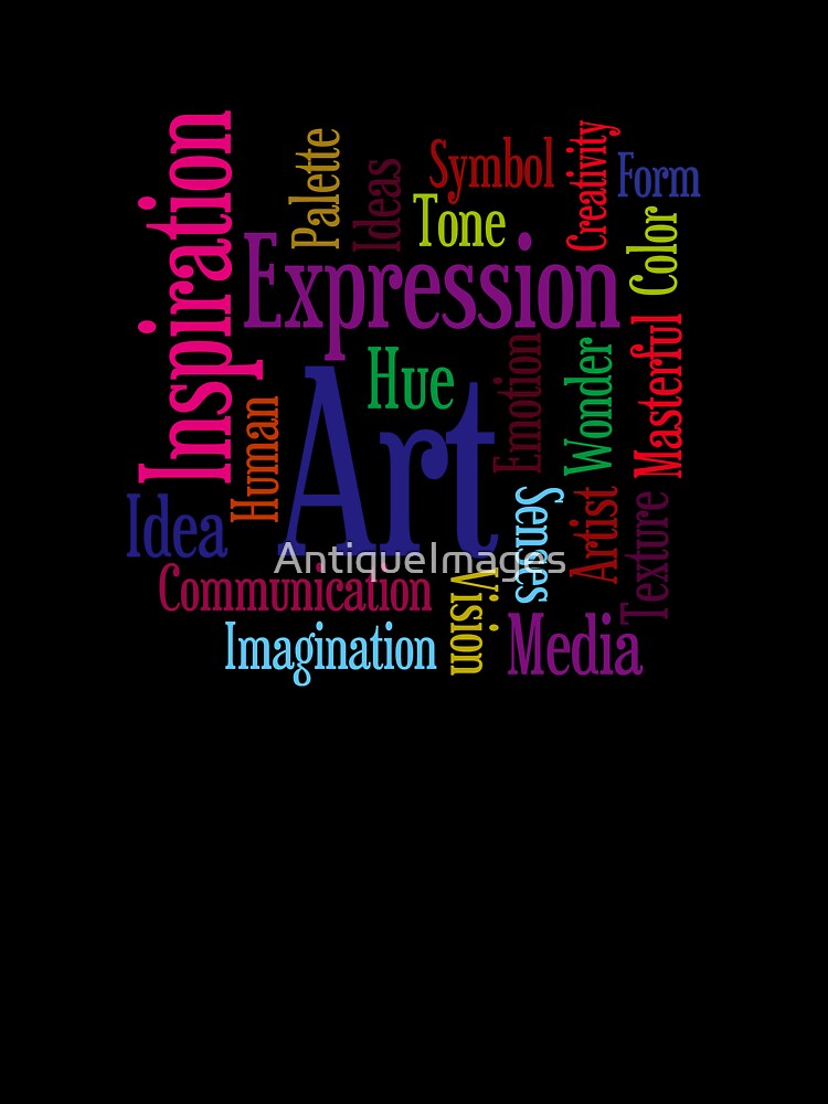 Art and Creativity Artist's Word Cloud by AntiqueImages